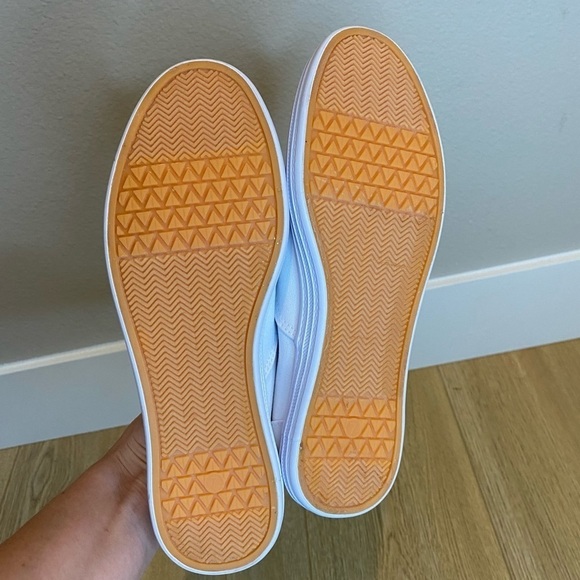 𝅺new American Threads Retro White Canvas Tennis Shoes Sneakers Preppy - Picture 7 of 7